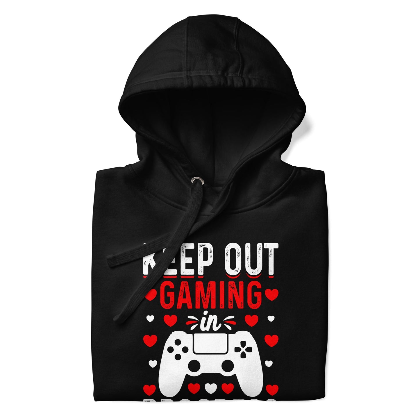 Keep out Gaming in Progress Unisex Hoodie by DarkByteGear