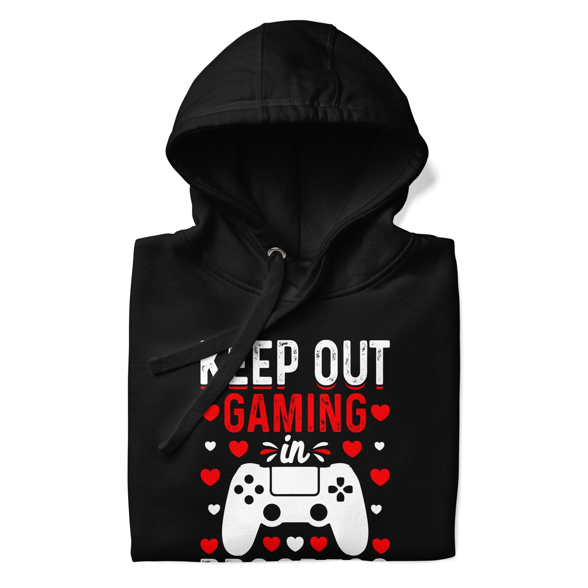 Keep out Gaming in Progress Unisex Hoodie by DarkByteGear