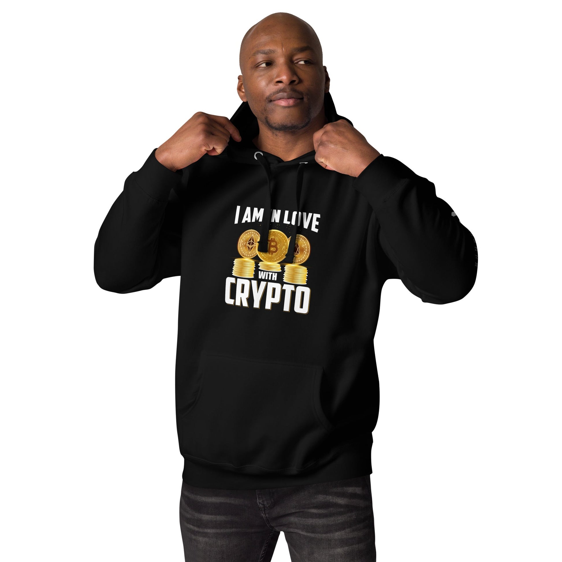 I am in love with Crypto Unisex Hoodie by DarkByteGear