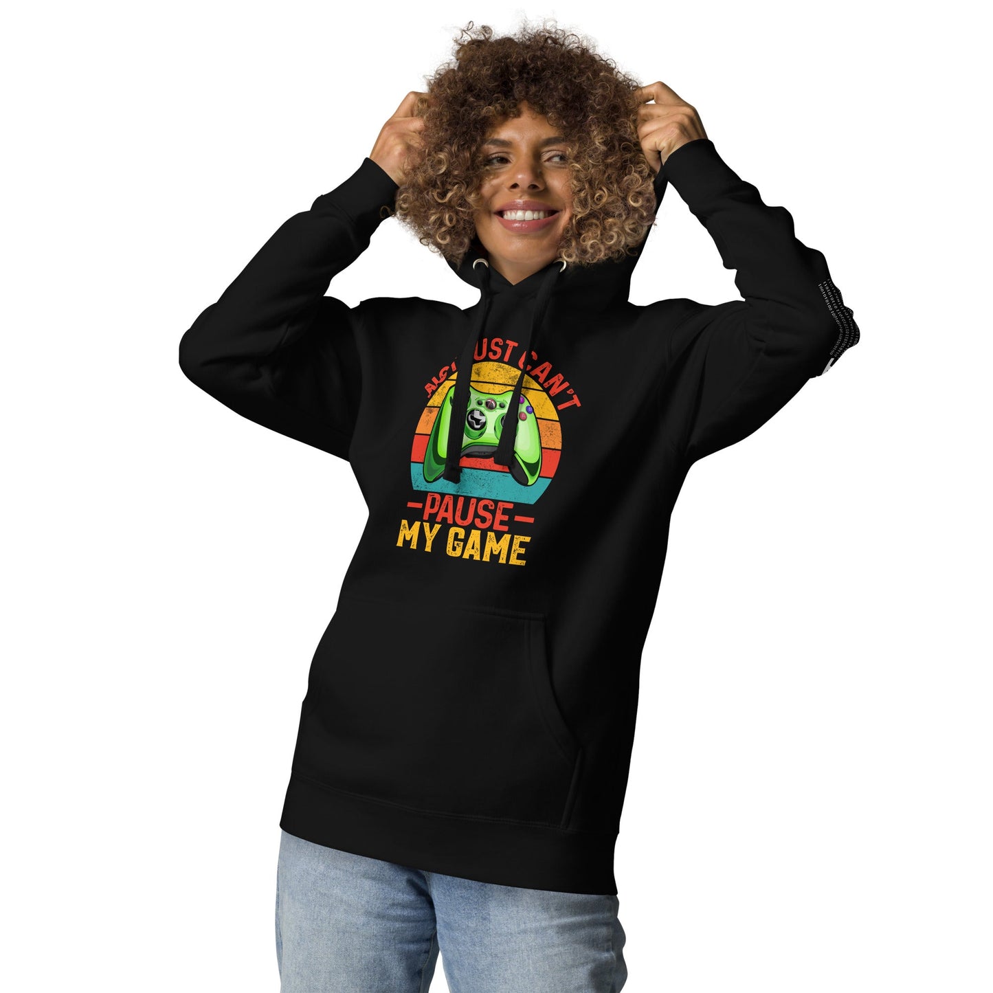 No I just can't Pause My Game Unisex Hoodie by DarkByteGear