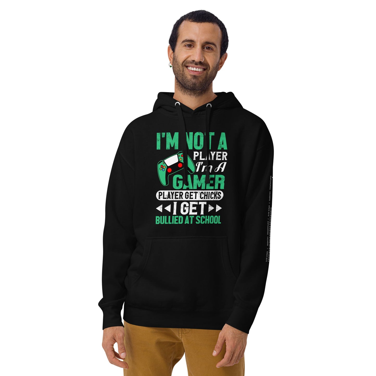 I am not a Player, I am a Gamer - Unisex Hoodie by DarkByteGear