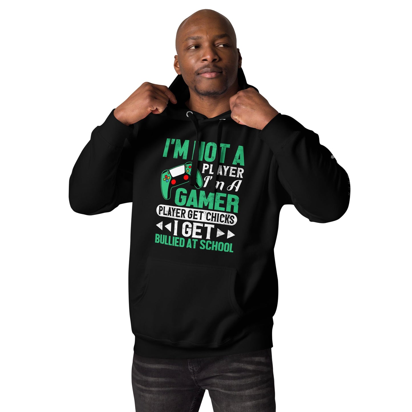 I am not a Player, I am a Gamer - Unisex Hoodie by DarkByteGear
