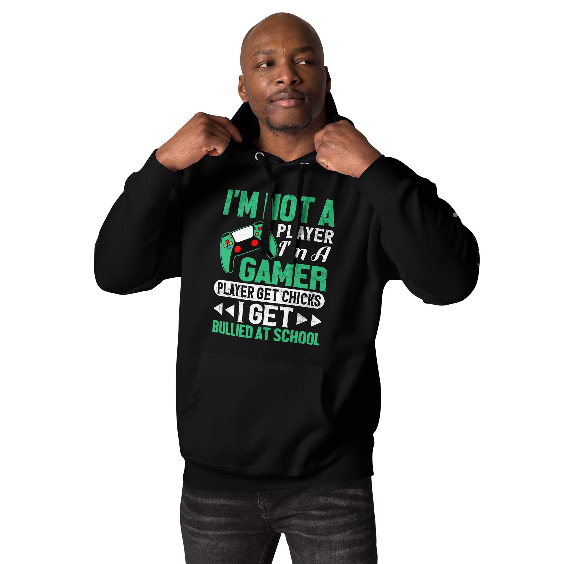I am not a Player, I am a Gamer - Unisex Hoodie by DarkByteGear
