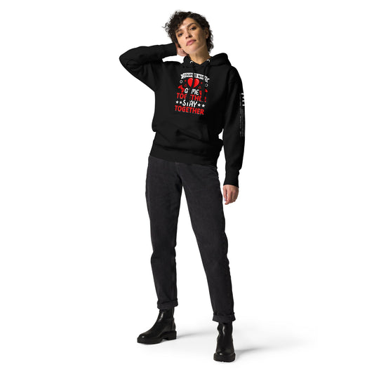 Couples who Game together, Stay together Unisex Hoodie by DarkByteGear