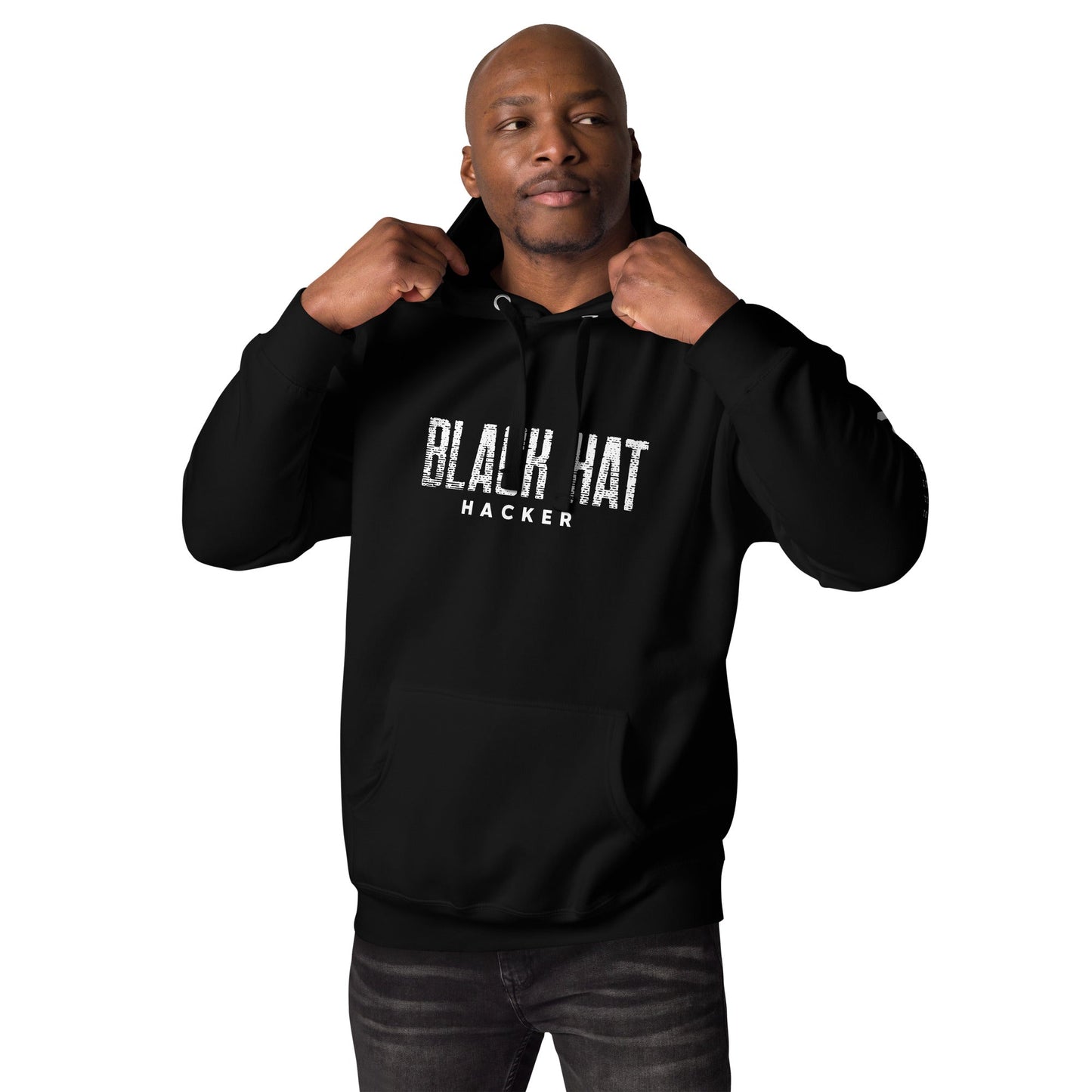 Black Hat Hacker V20 Unisex Hoodie by DarkByteGear