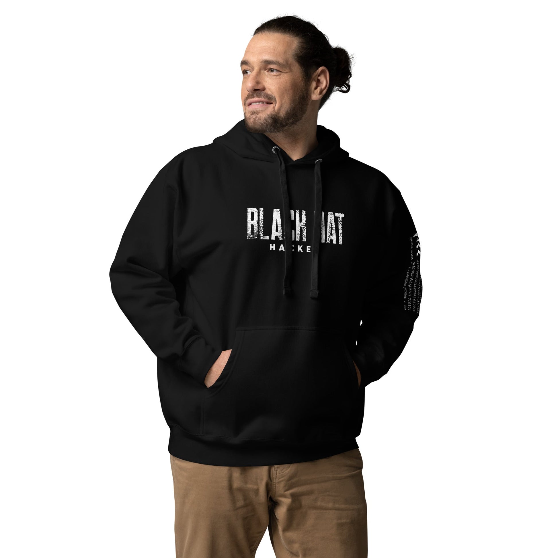 Black Hat Hacker V20 Unisex Hoodie by DarkByteGear
