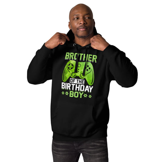Brother of the Birthday Boy Unisex Hoodie by DarkByteGear