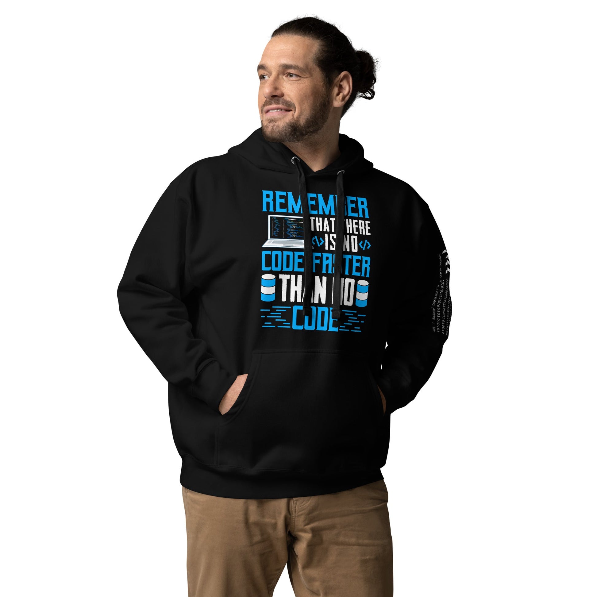 Remember! There is no code - Unisex Hoodie by DarkByteGear