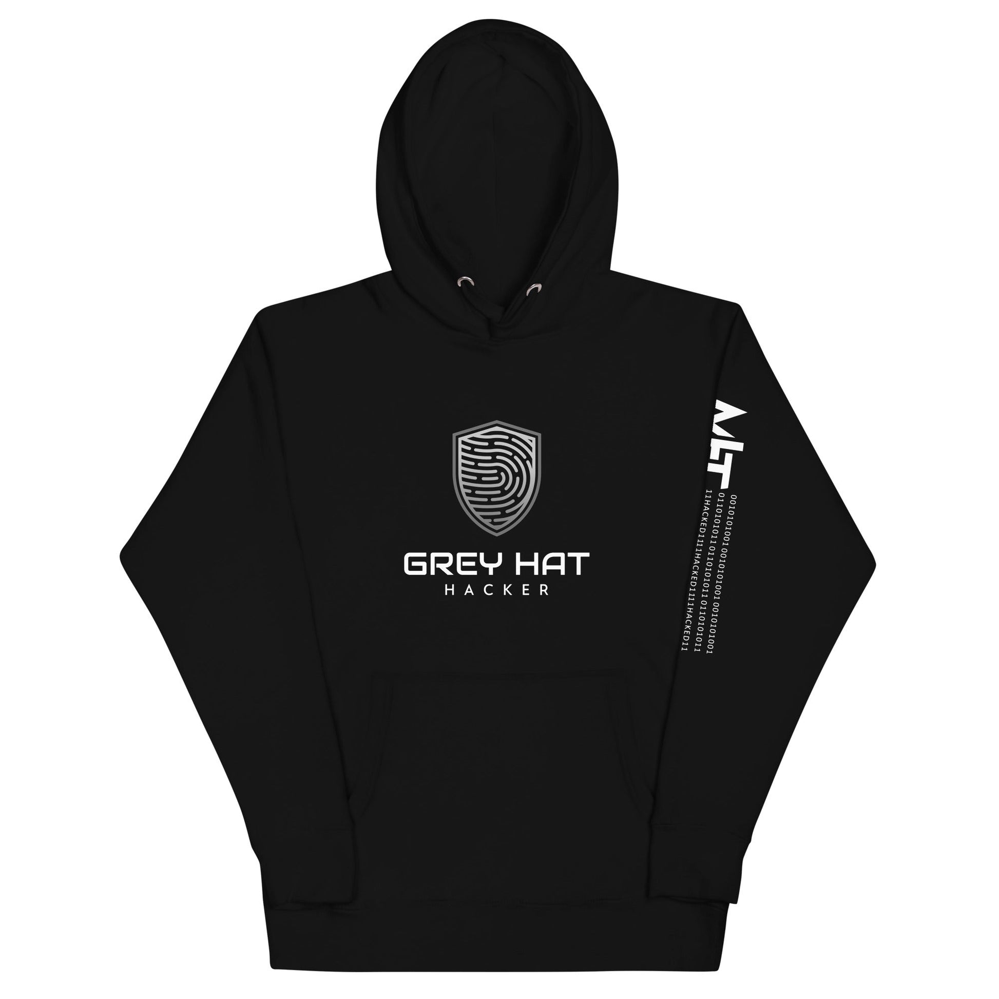 Grey Hat Hacker V2 - Unisex Hoodie by DarkByteGear
