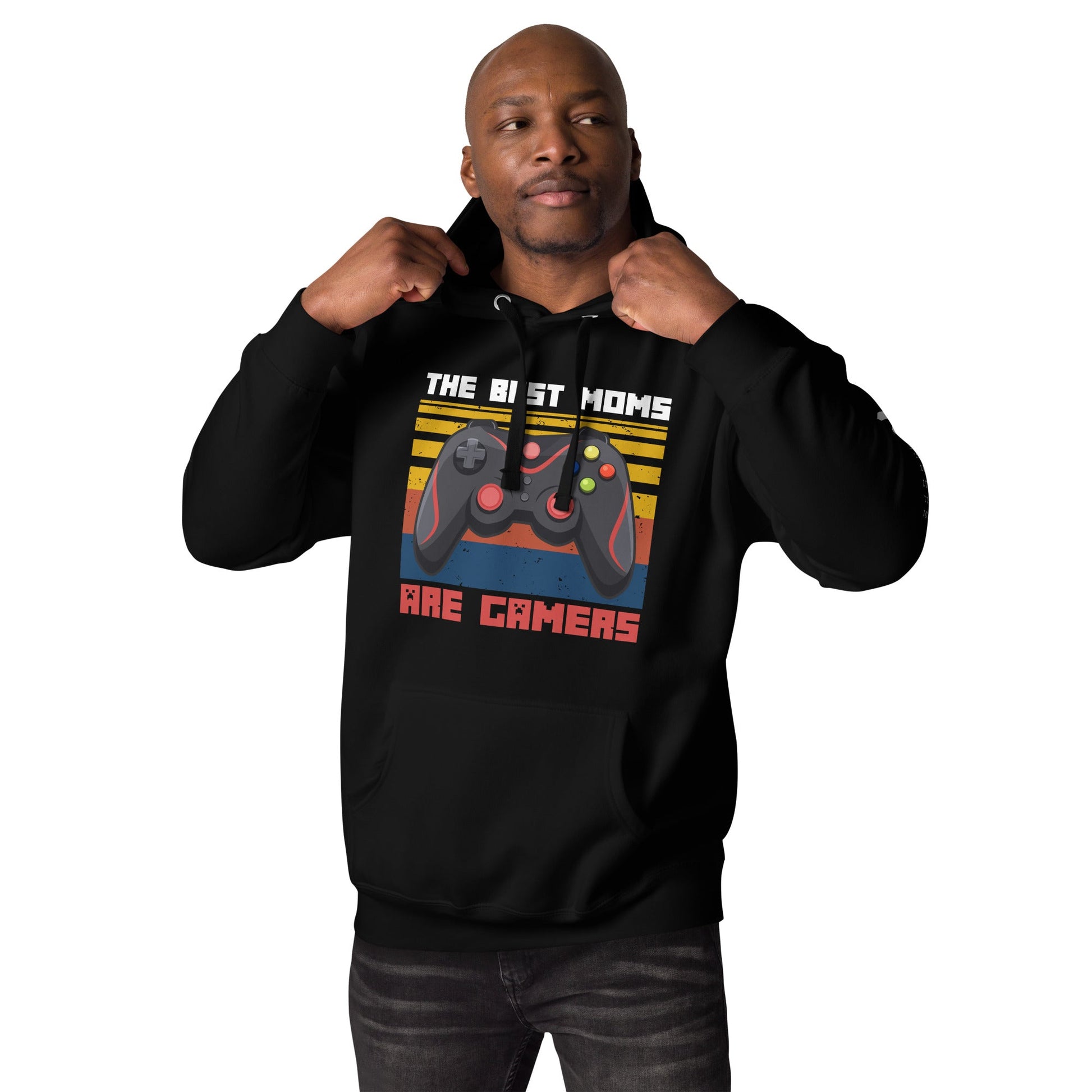The best Moms are Gamers Unisex Hoodie by DarkByteGear