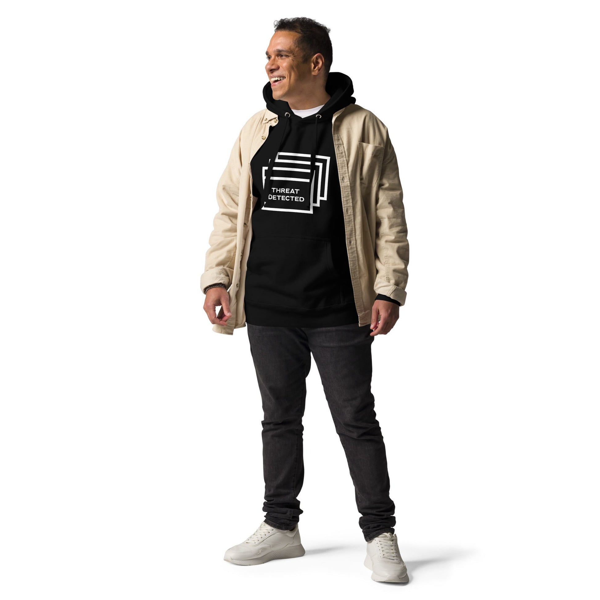Threat Detected Unisex Hoodie by DarkByteGear