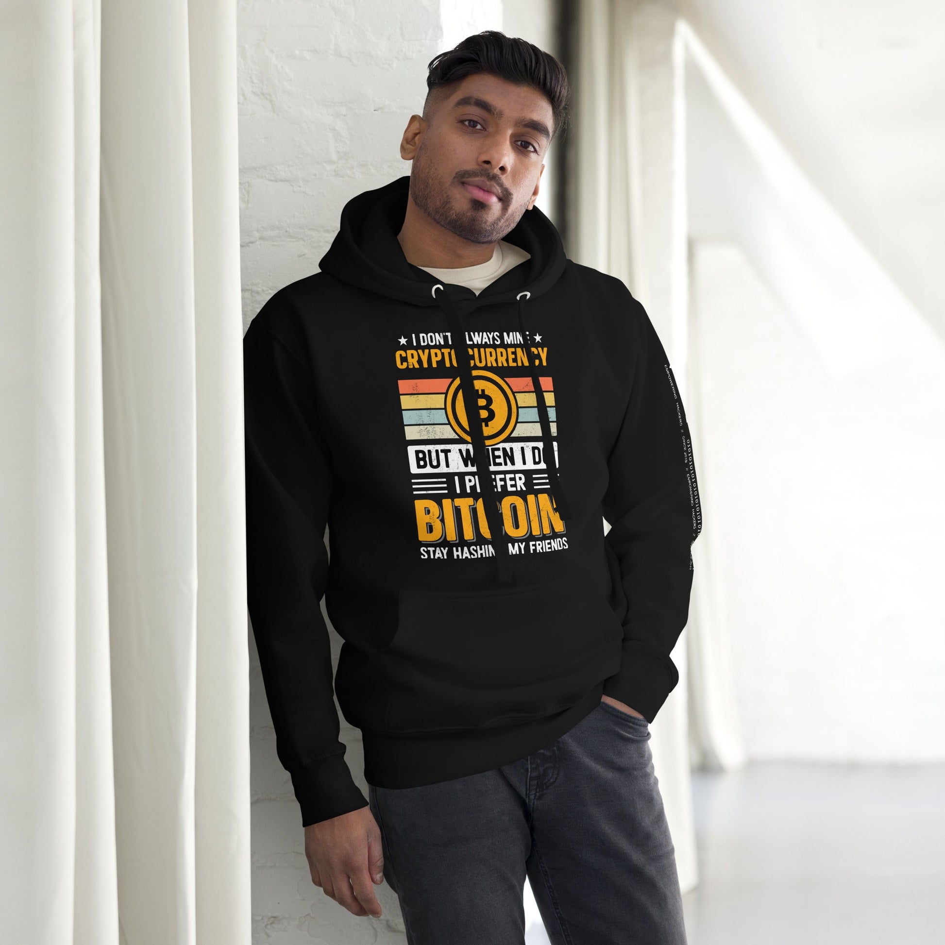 I don't always Mine Cryptocurrency - Unisex Hoodie by DarkByteGear