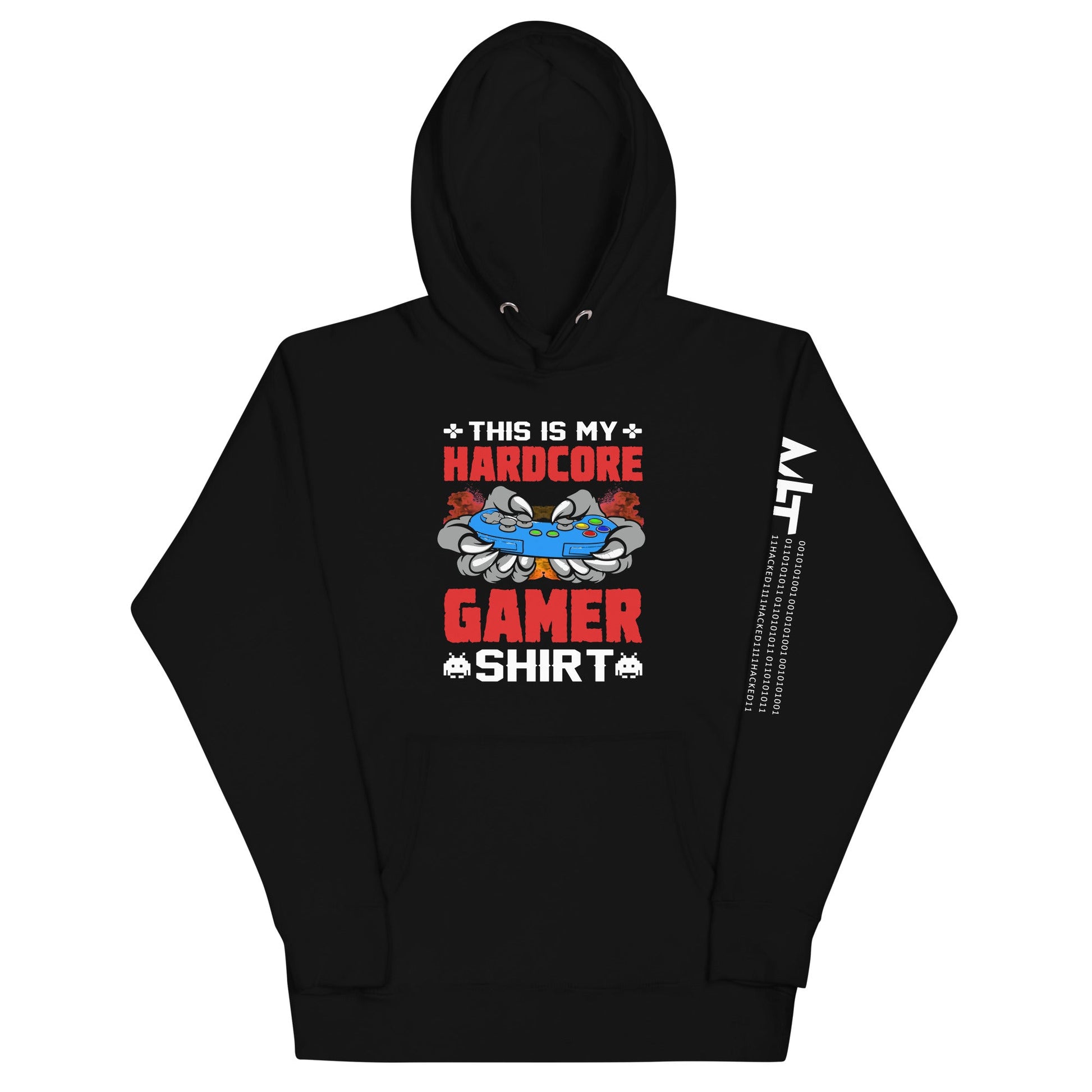 This is My Hardcore Gamer Shirt - Unisex Hoodie by DarkByteGear