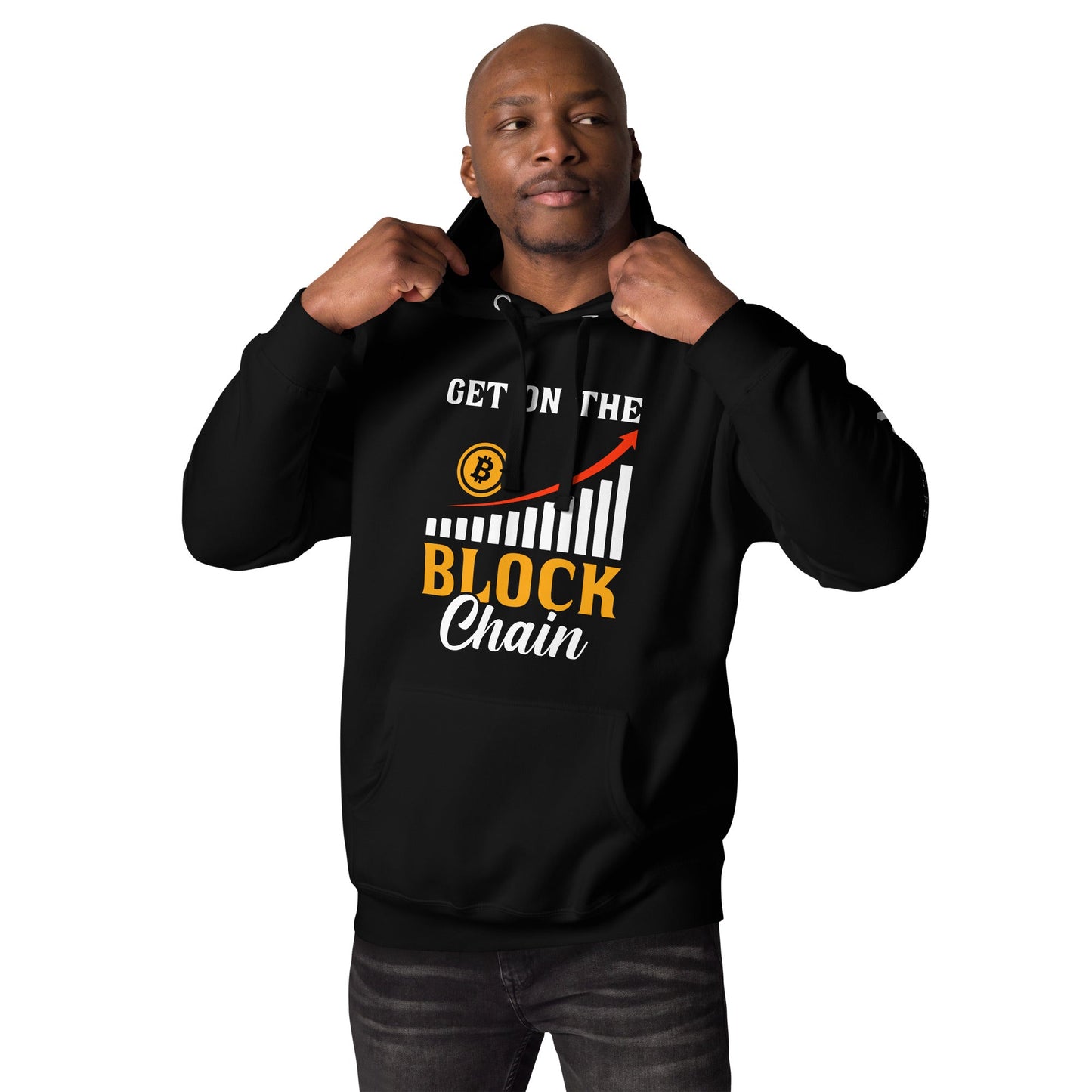 Get on the Block Chain - Unisex Hoodie by DarkByteGear