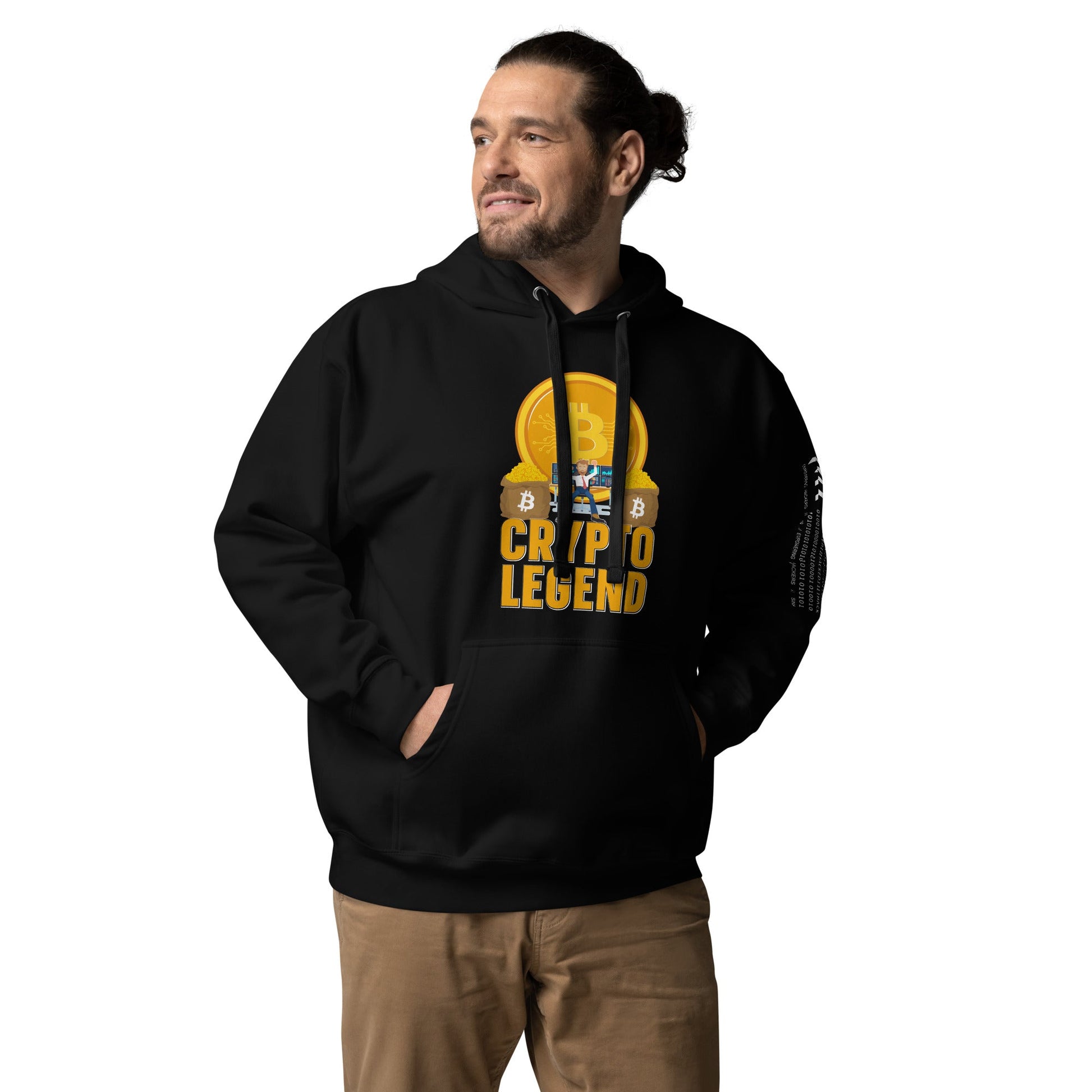 Bitcoin Legend -Unisex Hoodie by DarkByteGear
