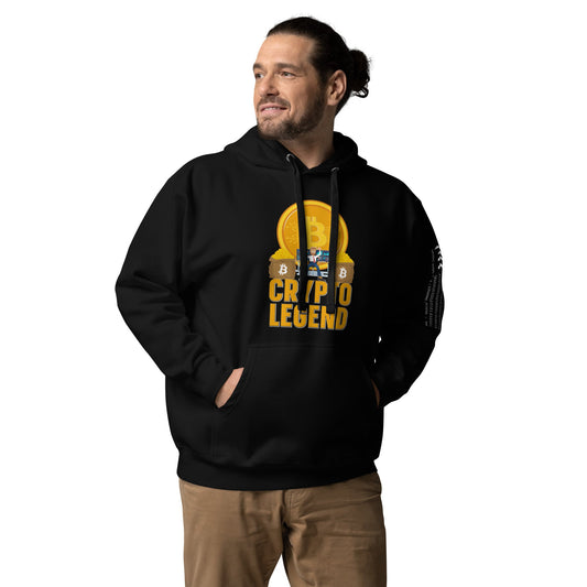 Bitcoin Legend -Unisex Hoodie by DarkByteGear