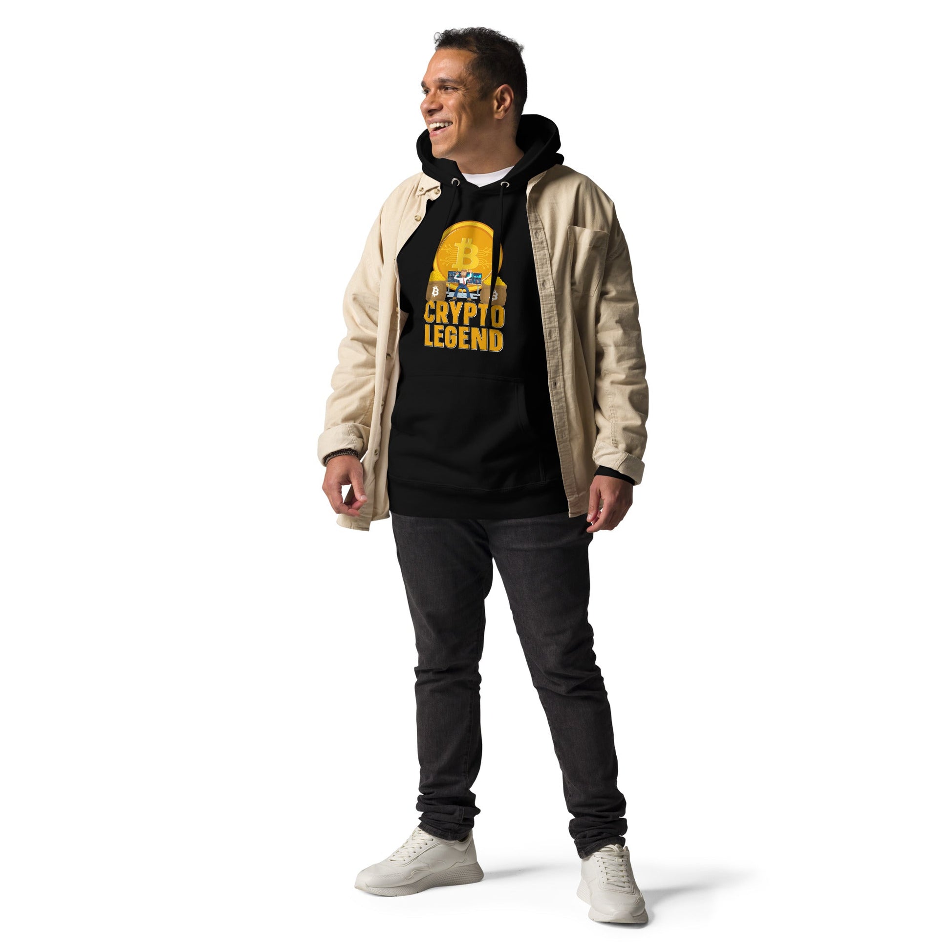 Bitcoin Legend -Unisex Hoodie by DarkByteGear