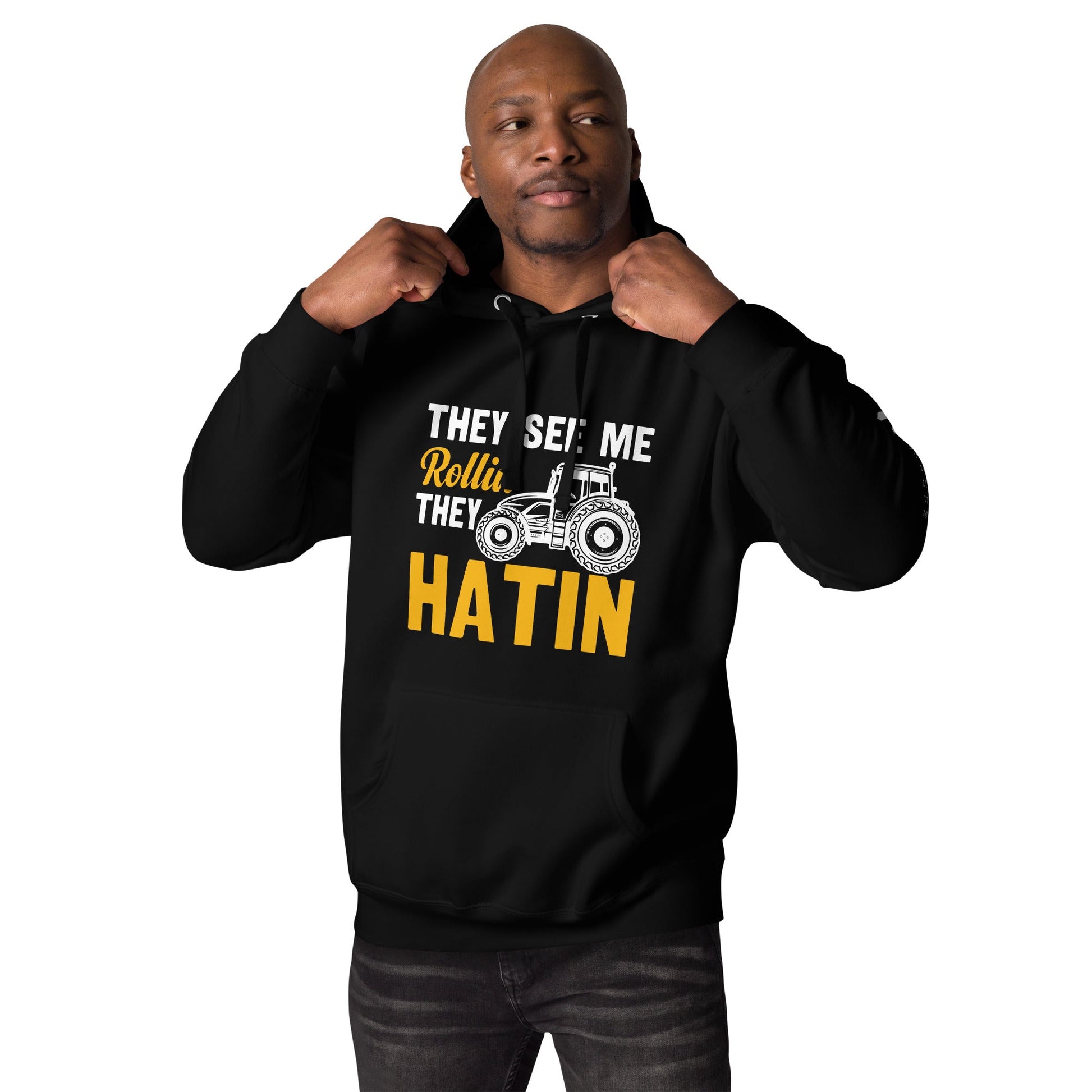 They see me Rolling, they hatin - Unisex Hoodie by DarkByteGear