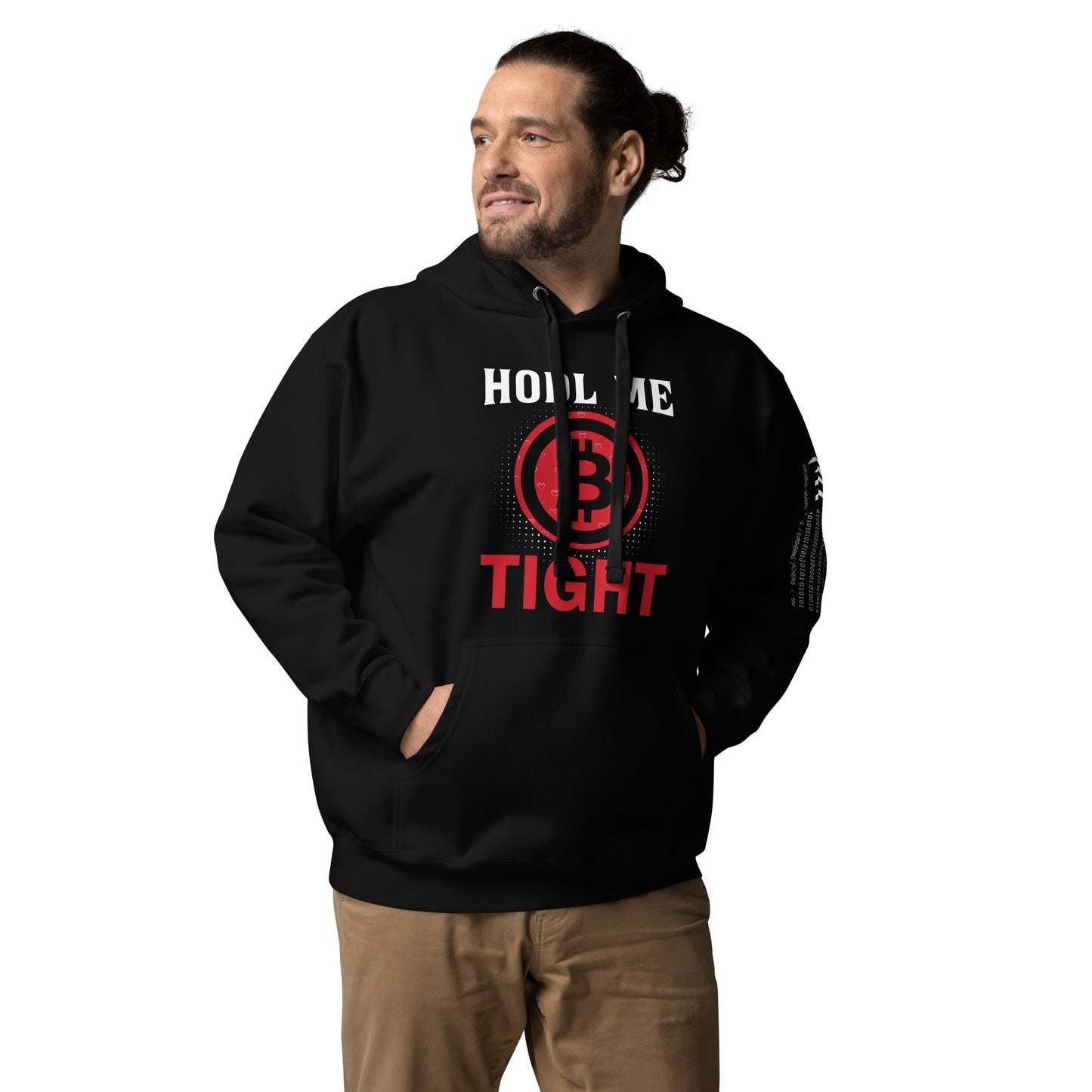 Bitcoin: HODL Me Tight - Unisex Hoodie by DarkByteGear