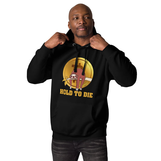 Bitcoin: Hold to Die - Unisex Hoodie by DarkByteGear
