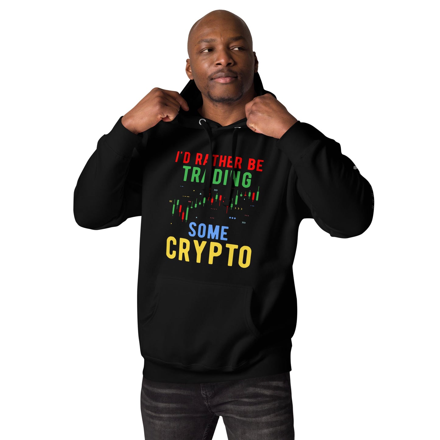 I'd rather be trading some Crypto - Unisex Hoodie by DarkByteGear