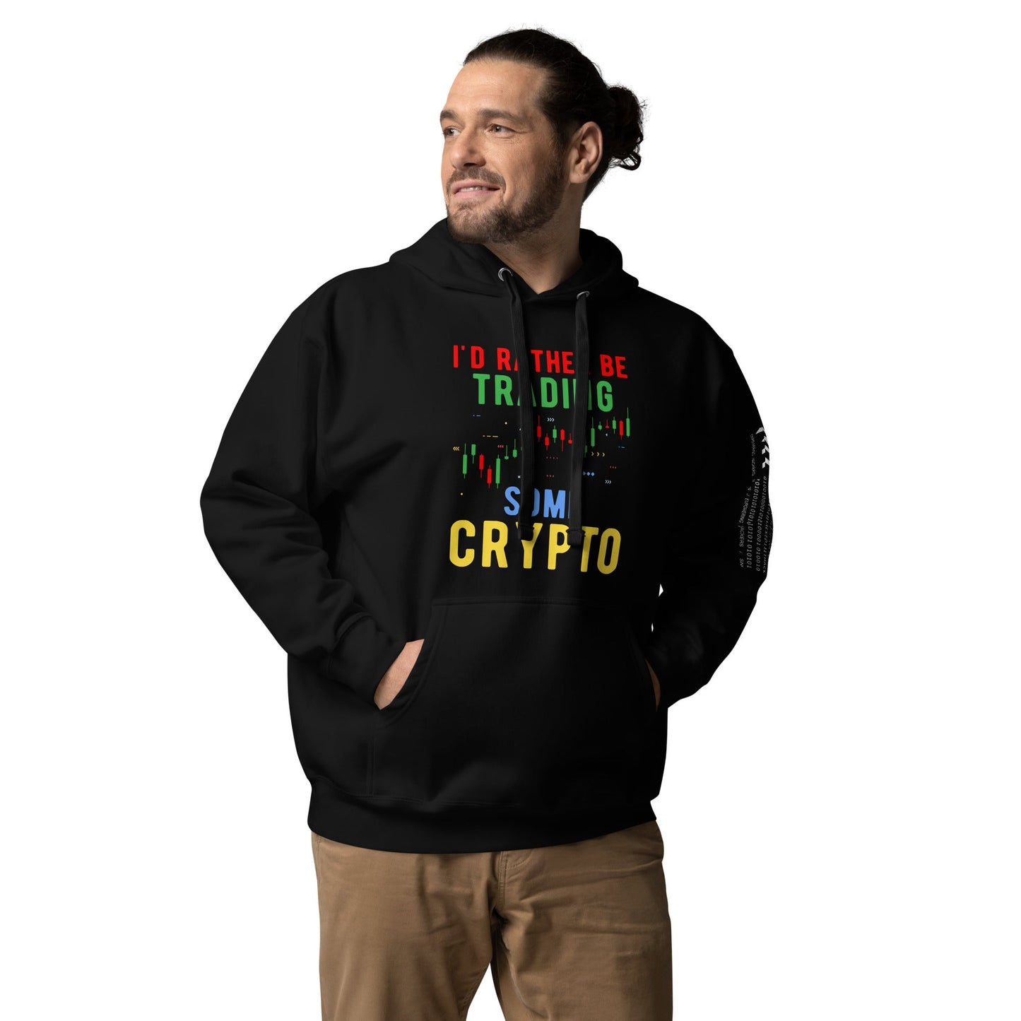 I'd rather be trading some Crypto - Unisex Hoodie by DarkByteGear