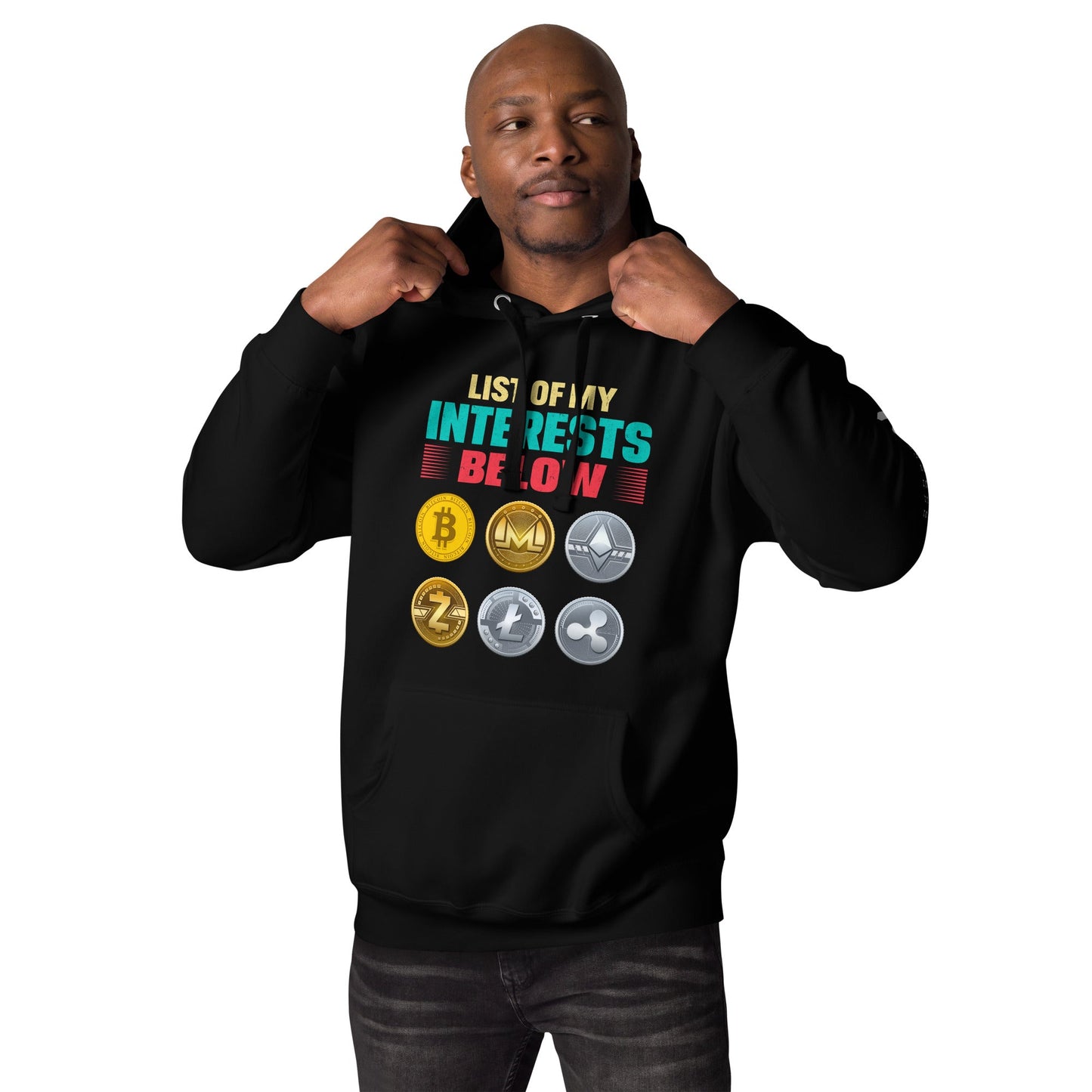 List of my Interests below - Unisex Hoodie by DarkByteGear