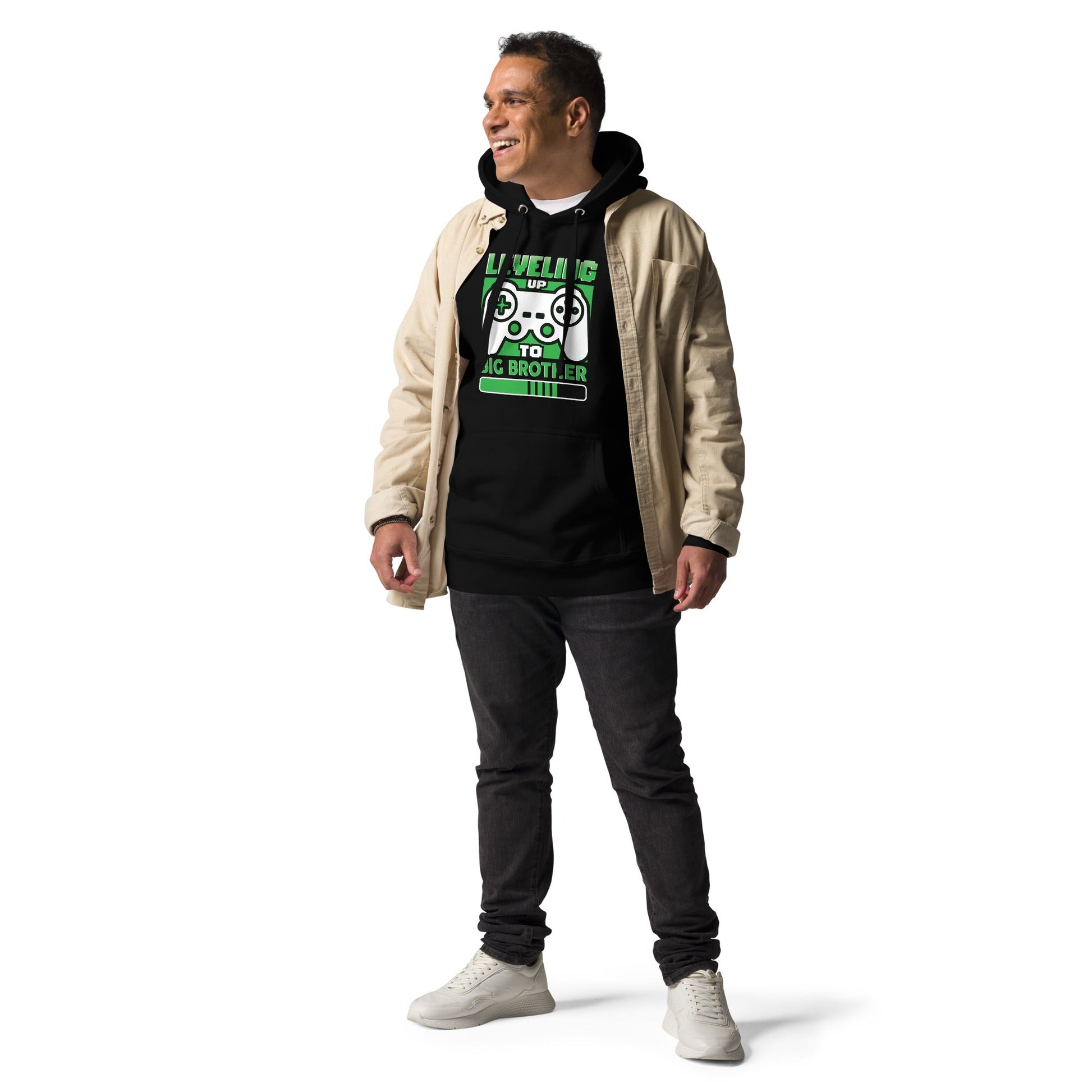 Levelling Up to Big Brother - Unisex Hoodie by DarkByteGear