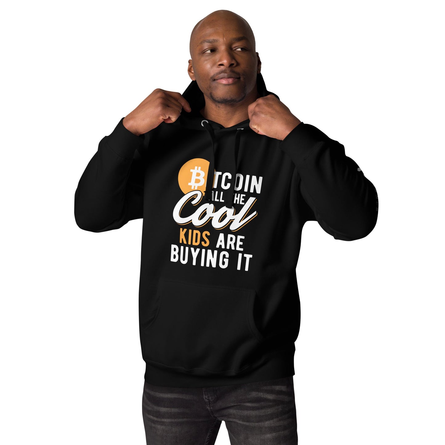 Bitcoin All the cool kids are buying it Unisex Hoodie by DarkByteGear