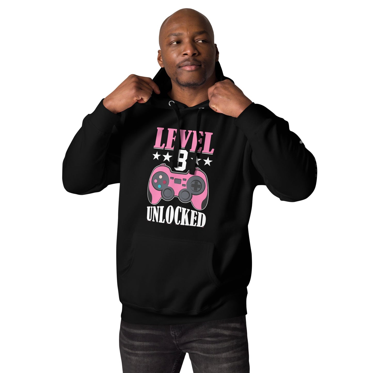 Level 8 Unlocked Unisex - Hoodie by DarkByteGear