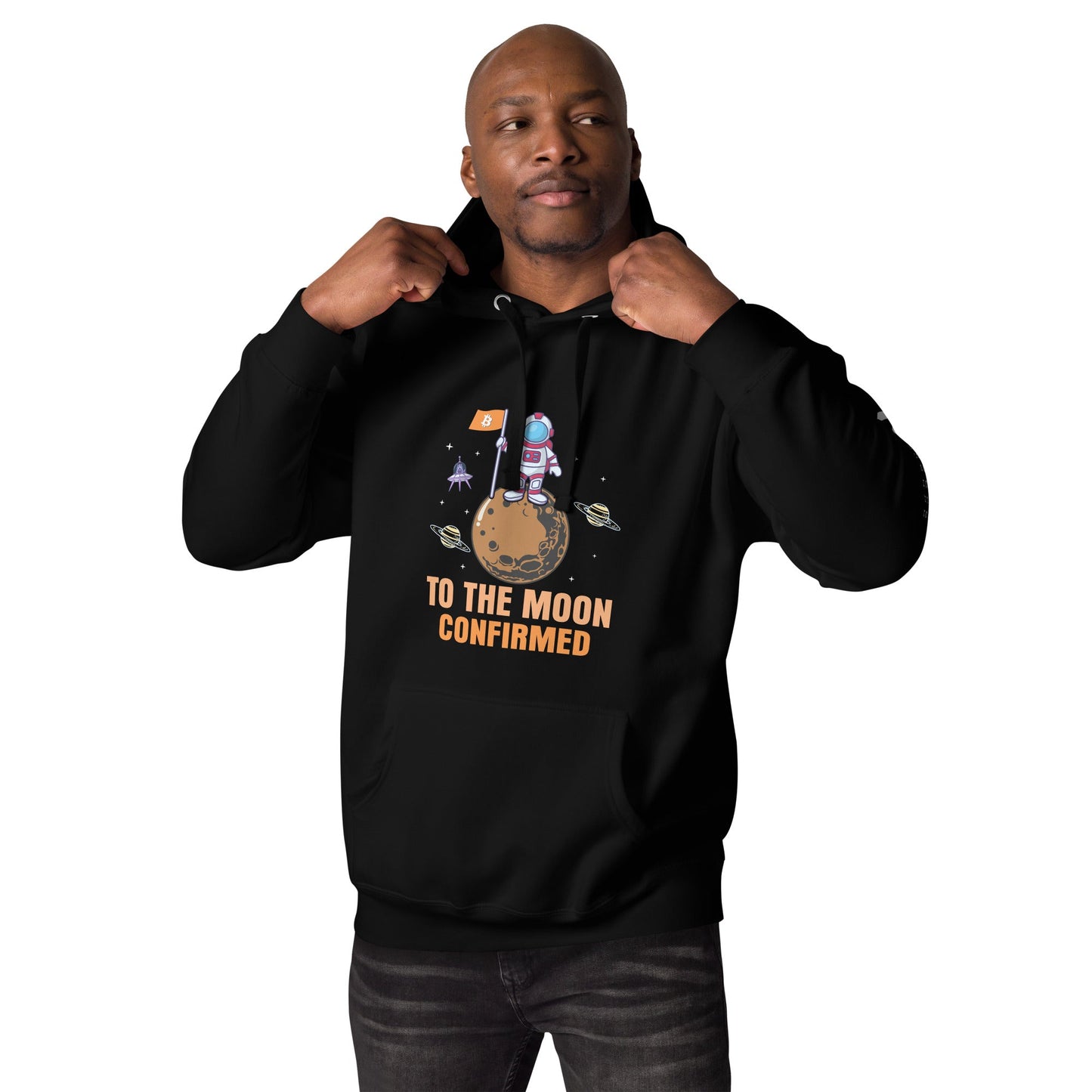 To The Moon Confirmed Unisex Hoodie by DarkByteGear