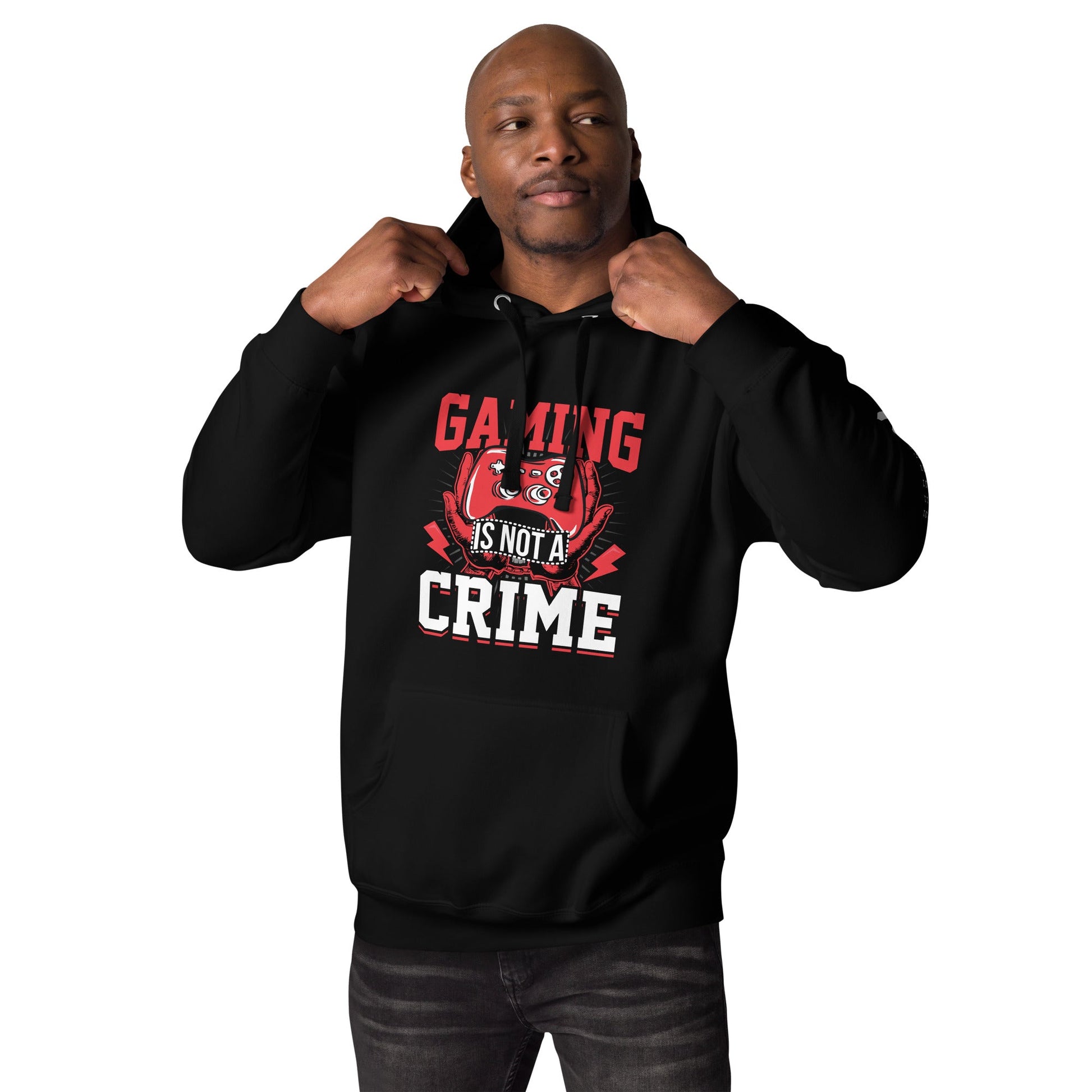Gaming is not a Crime - Unisex Hoodie by DarkByteGear