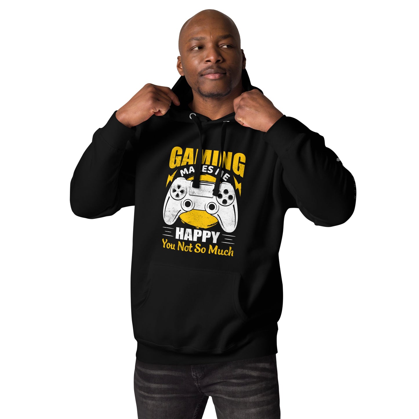 Gaming Makes me happy ( MAHFUZ) - Unisex Hoodie by DarkByteGear