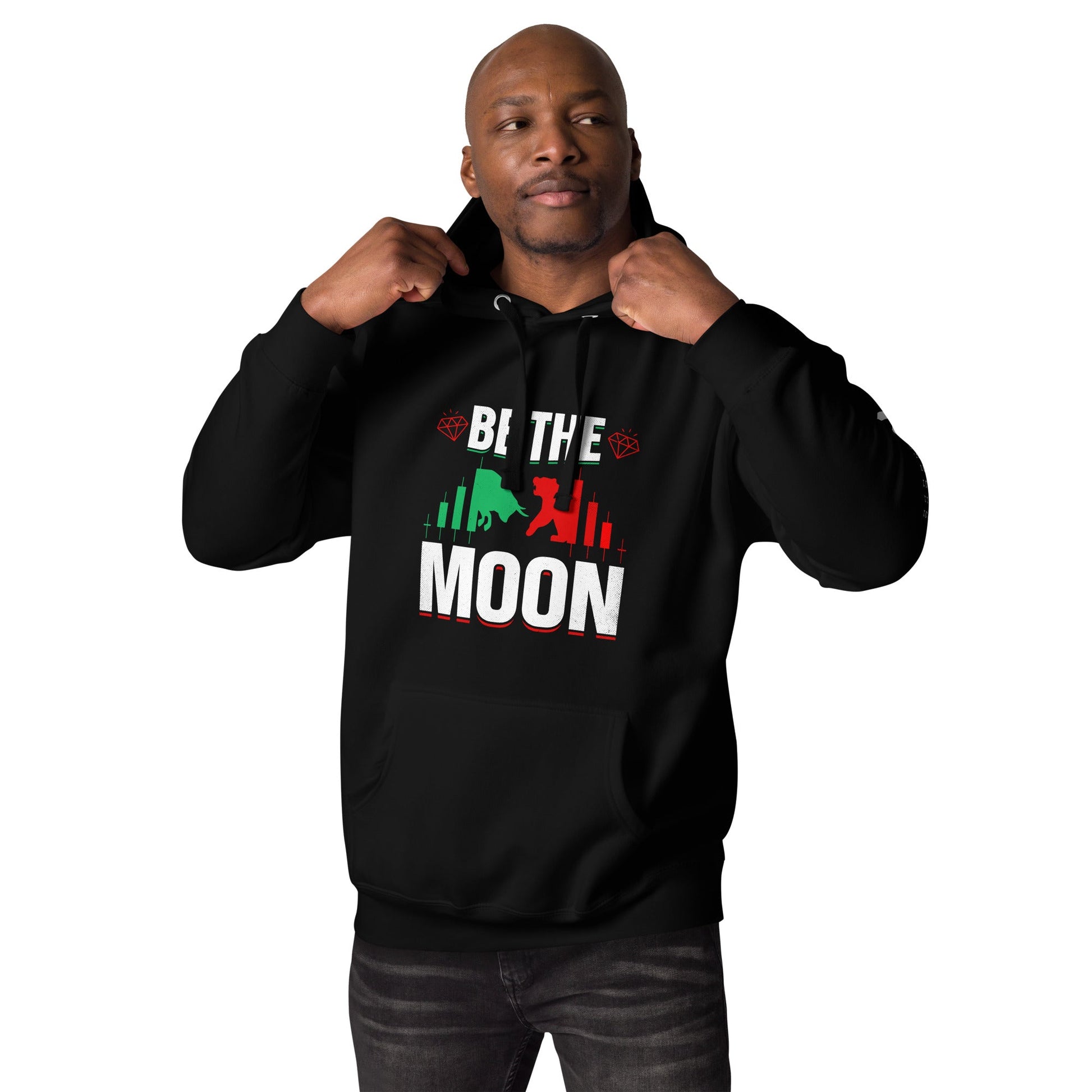 Be the Moon - Unisex Hoodie by DarkByteGear
