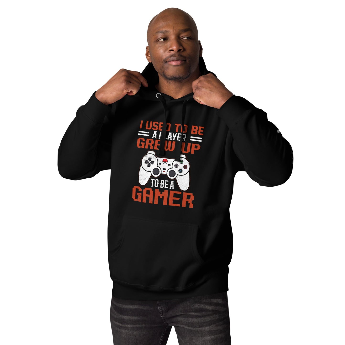 I Used to be a Player; Grew up to be a Gamer - Unisex Hoodie by DarkByteGear