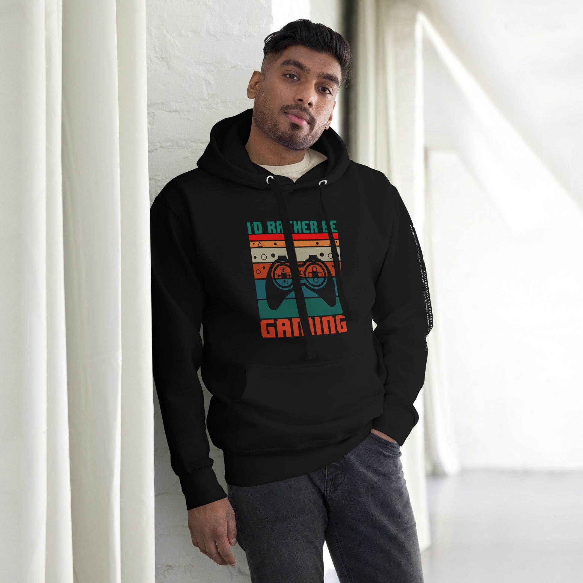 I'd rather be Gaming - Unisex Hoodie by DarkByteGear