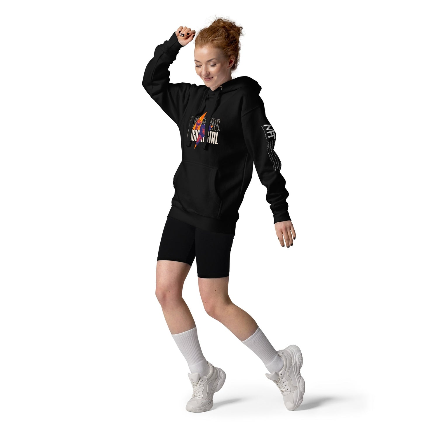 Hacker Girl V1 - Unisex Hoodie by DarkByteGear