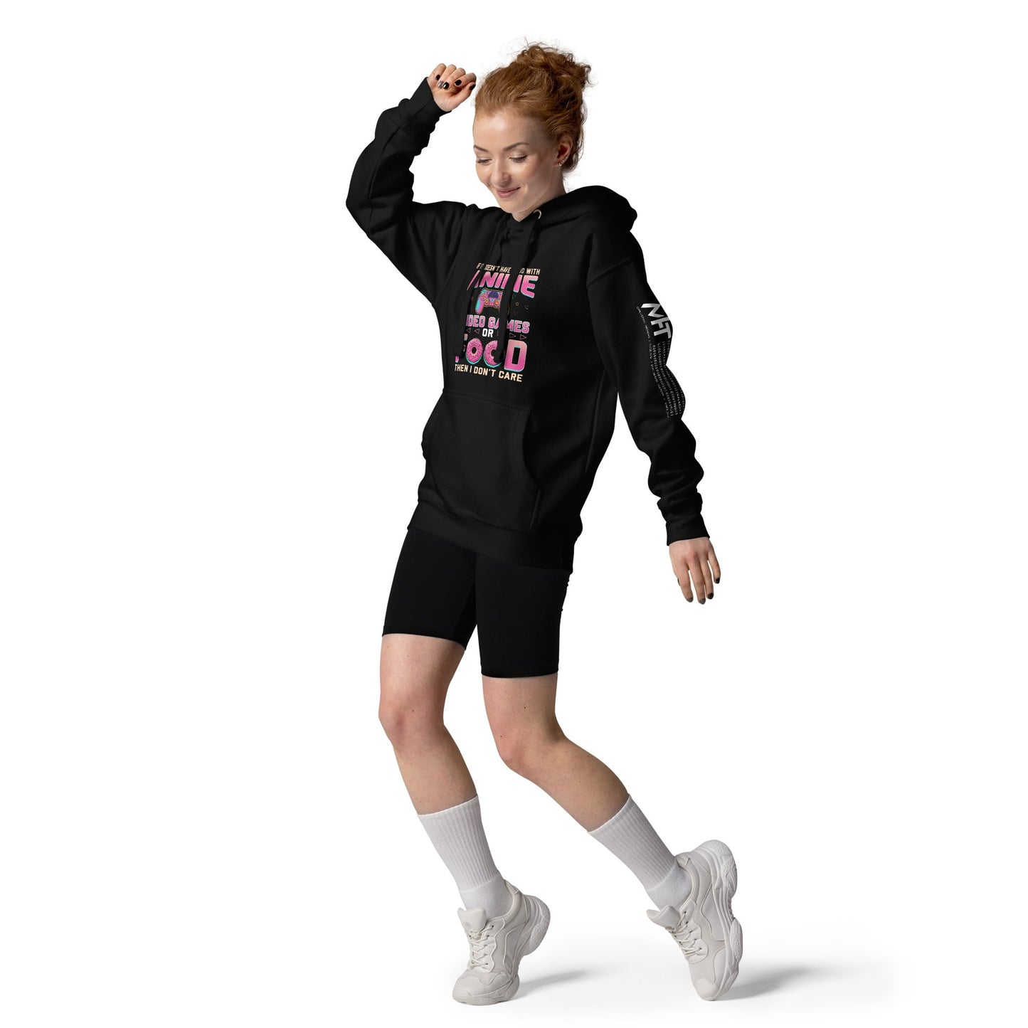 If it doesn't have to do with anime Video game, then I don't care - Unisex Hoodie by DarkByteGear