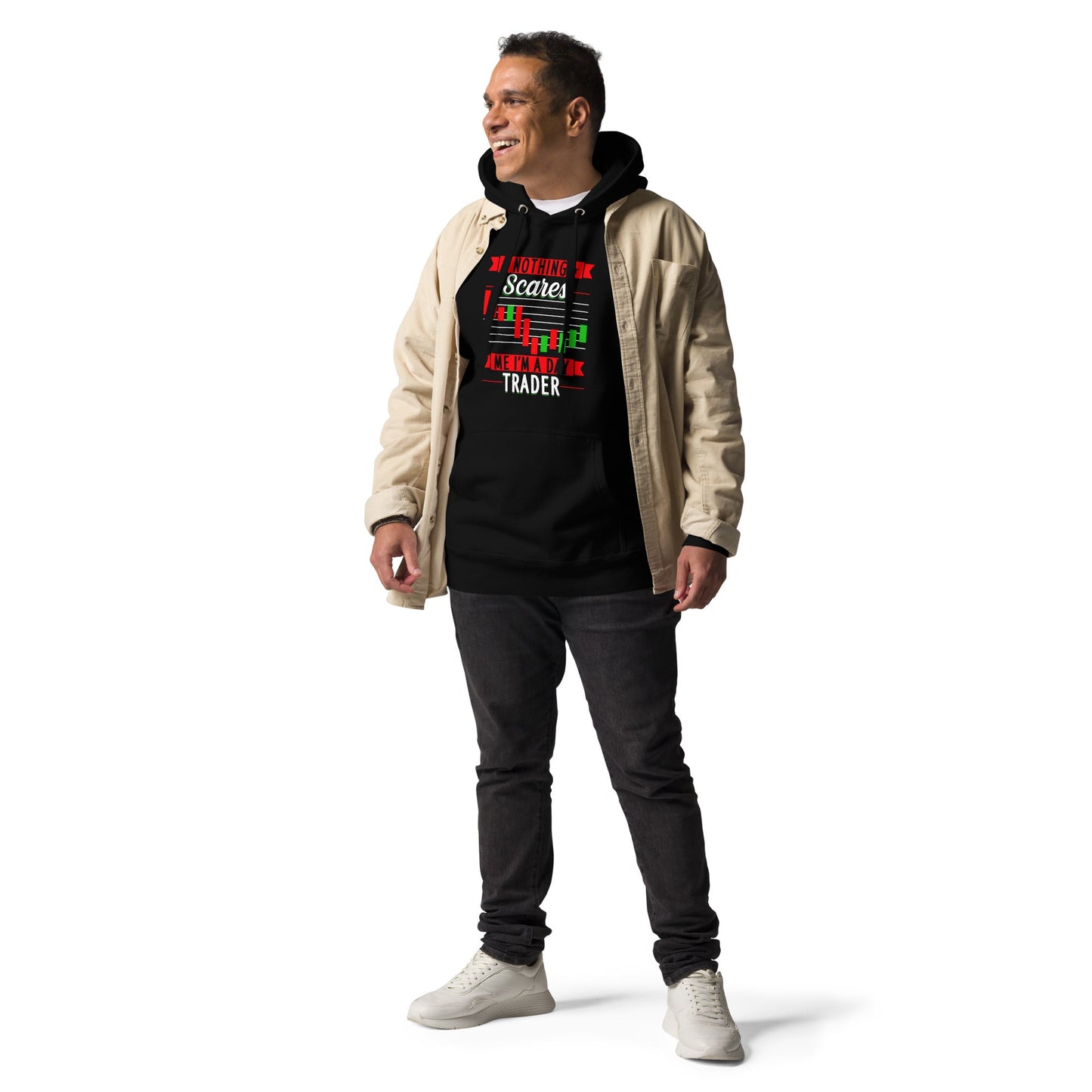 Nothing Scares me; I Am a Day Trader - Unisex Hoodie by DarkByteGear