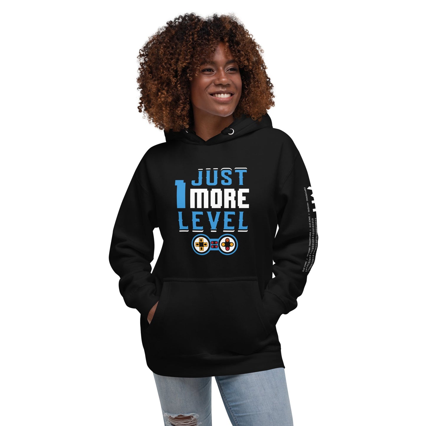 Just 1 More Level - Unisex Hoodie by DarkByteGear
