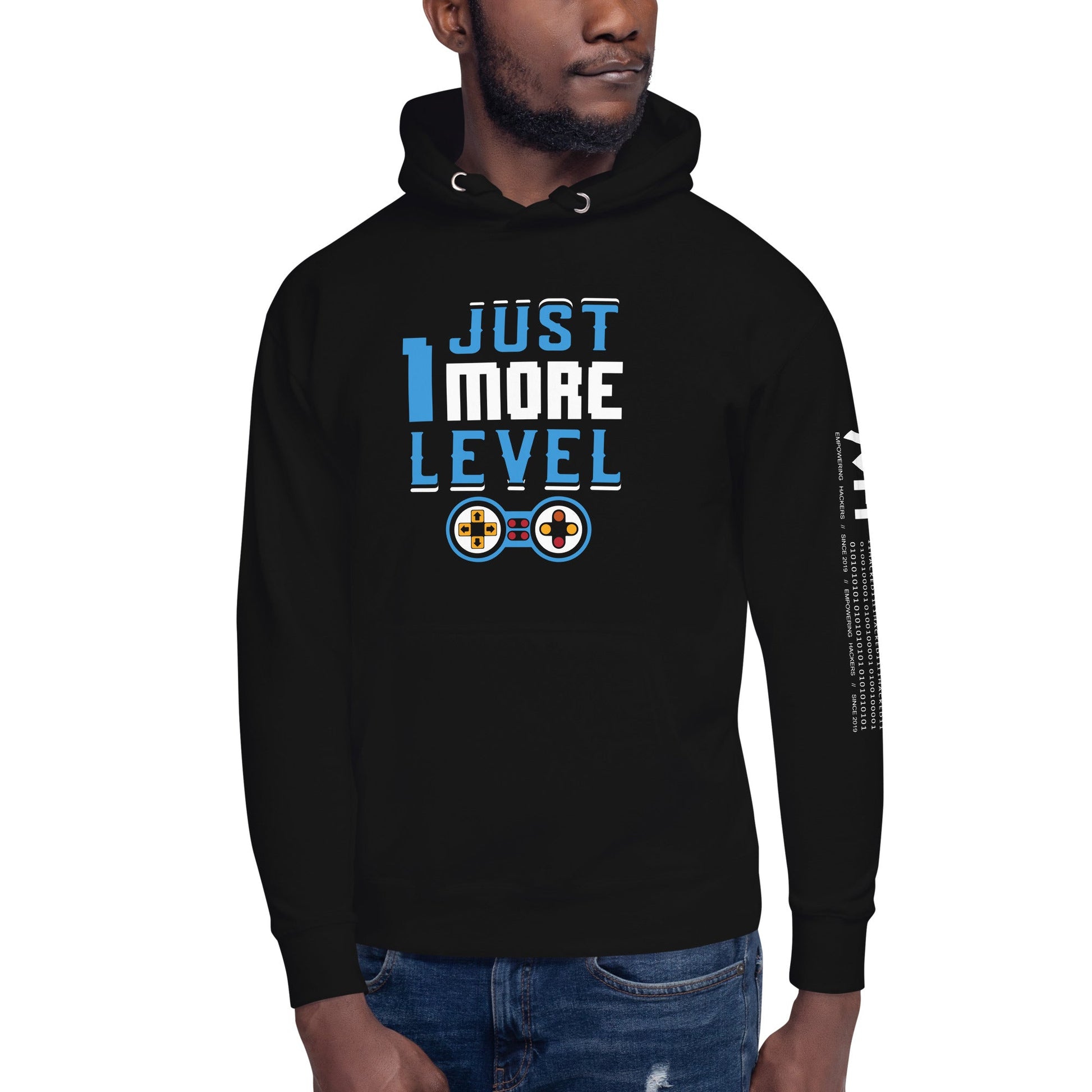 Just 1 More Level - Unisex Hoodie by DarkByteGear