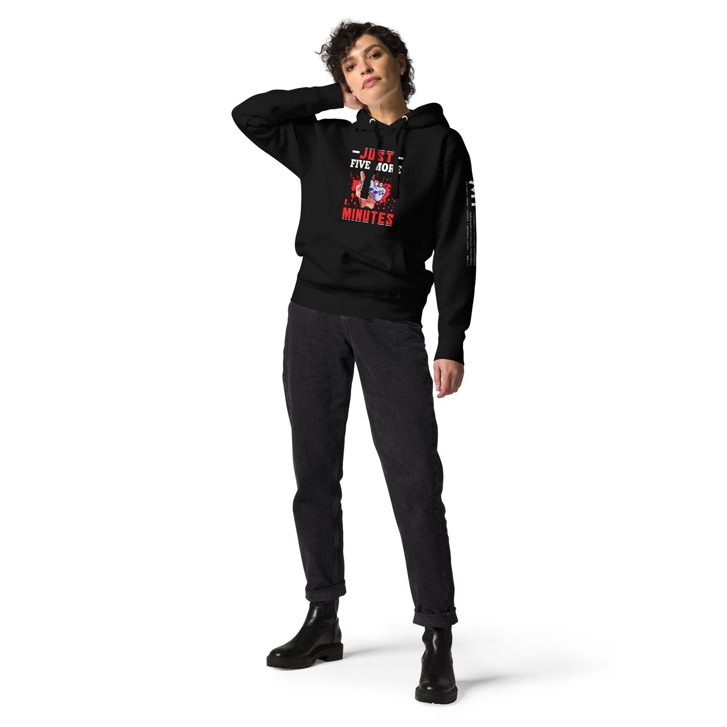Just 5 more Minutes Rima - Unisex Hoodie by DarkByteGear