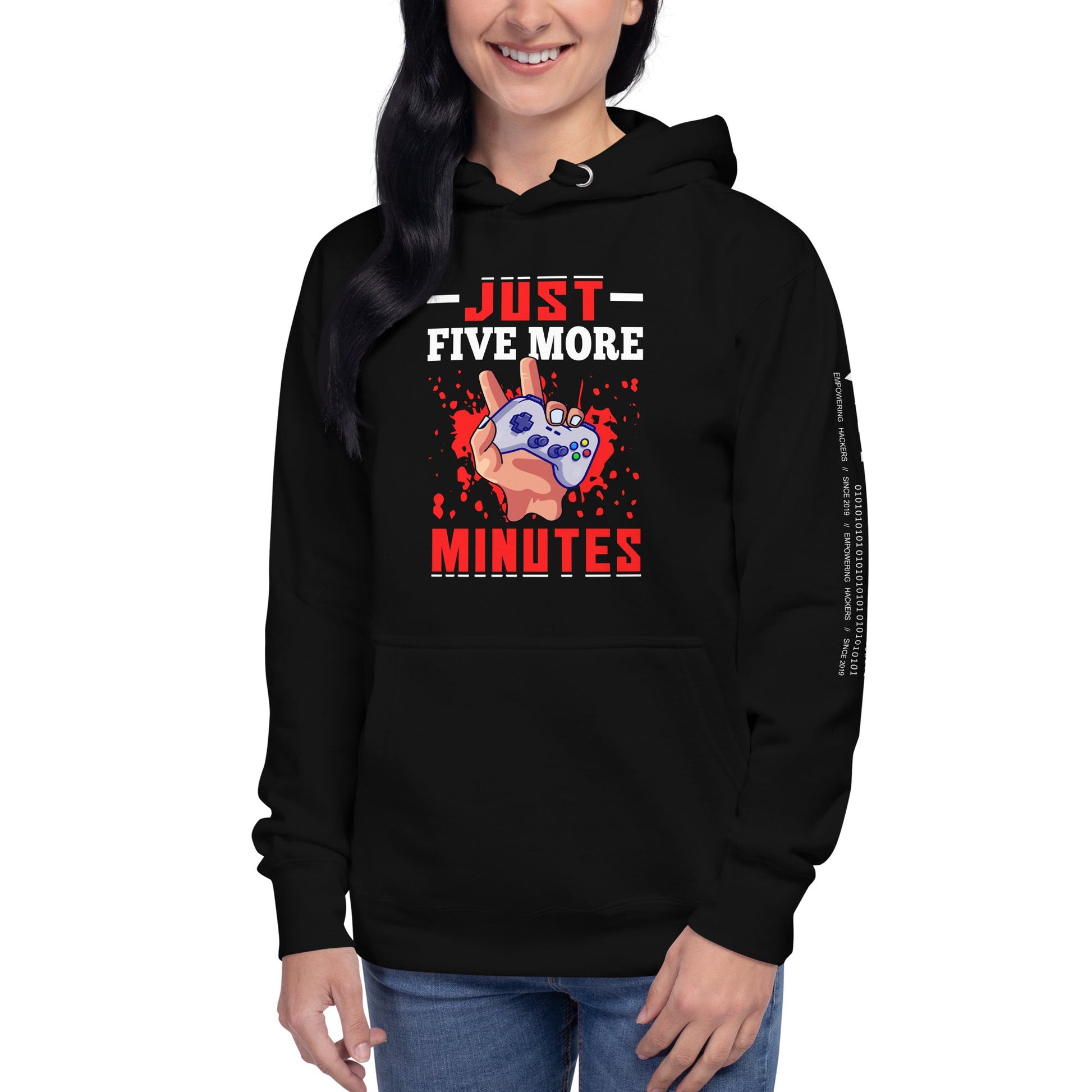 Just 5 more Minutes Rima - Unisex Hoodie by DarkByteGear