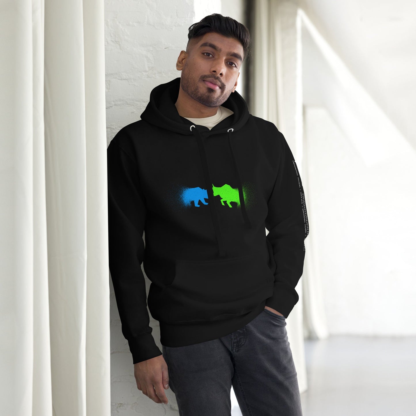 Bearish And Bullish (DB) - Unisex Hoodie by DarkByteGear