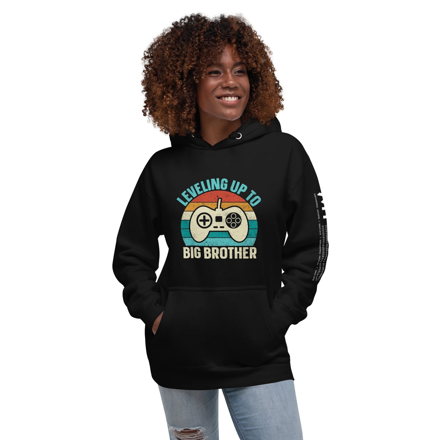 Levelling up to Big Brother V2 - Unisex Hoodie by DarkByteGear