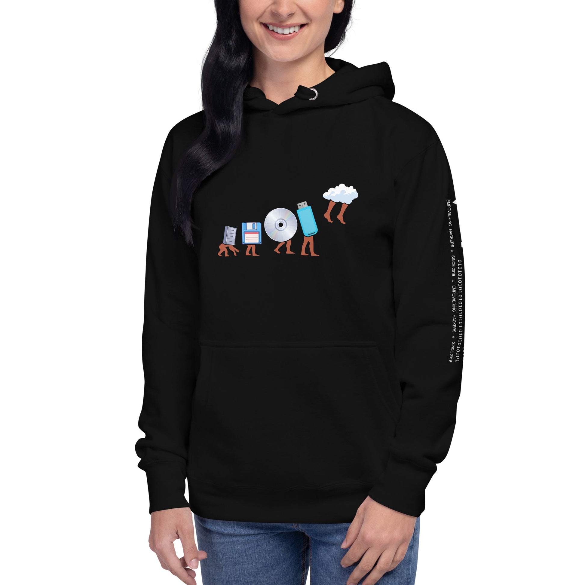 Funny Geek Programmer Nerd - Unisex Hoodie by DarkByteGear