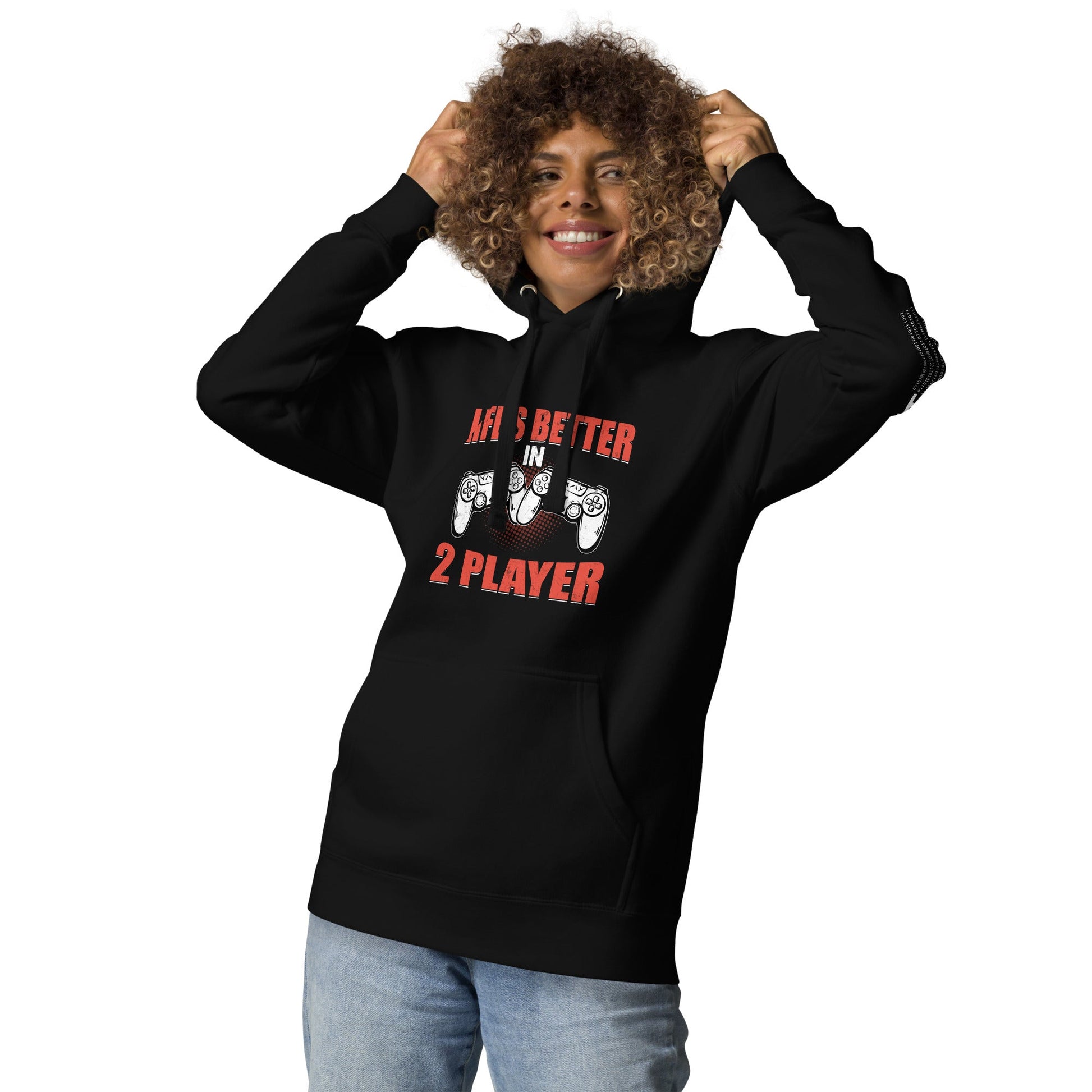 Life's Better in Two Players - Unisex Hoodie by DarkByteGear