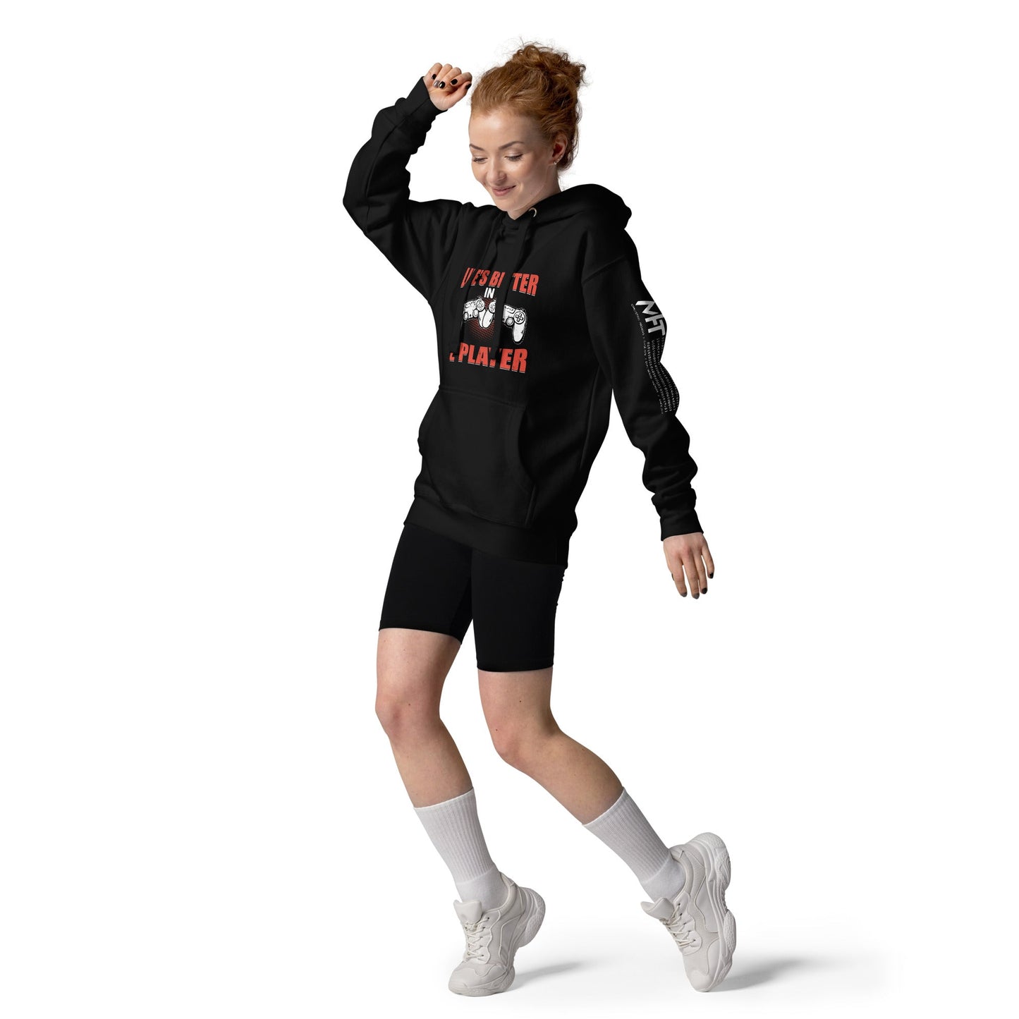 Life's Better in Two Players - Unisex Hoodie by DarkByteGear
