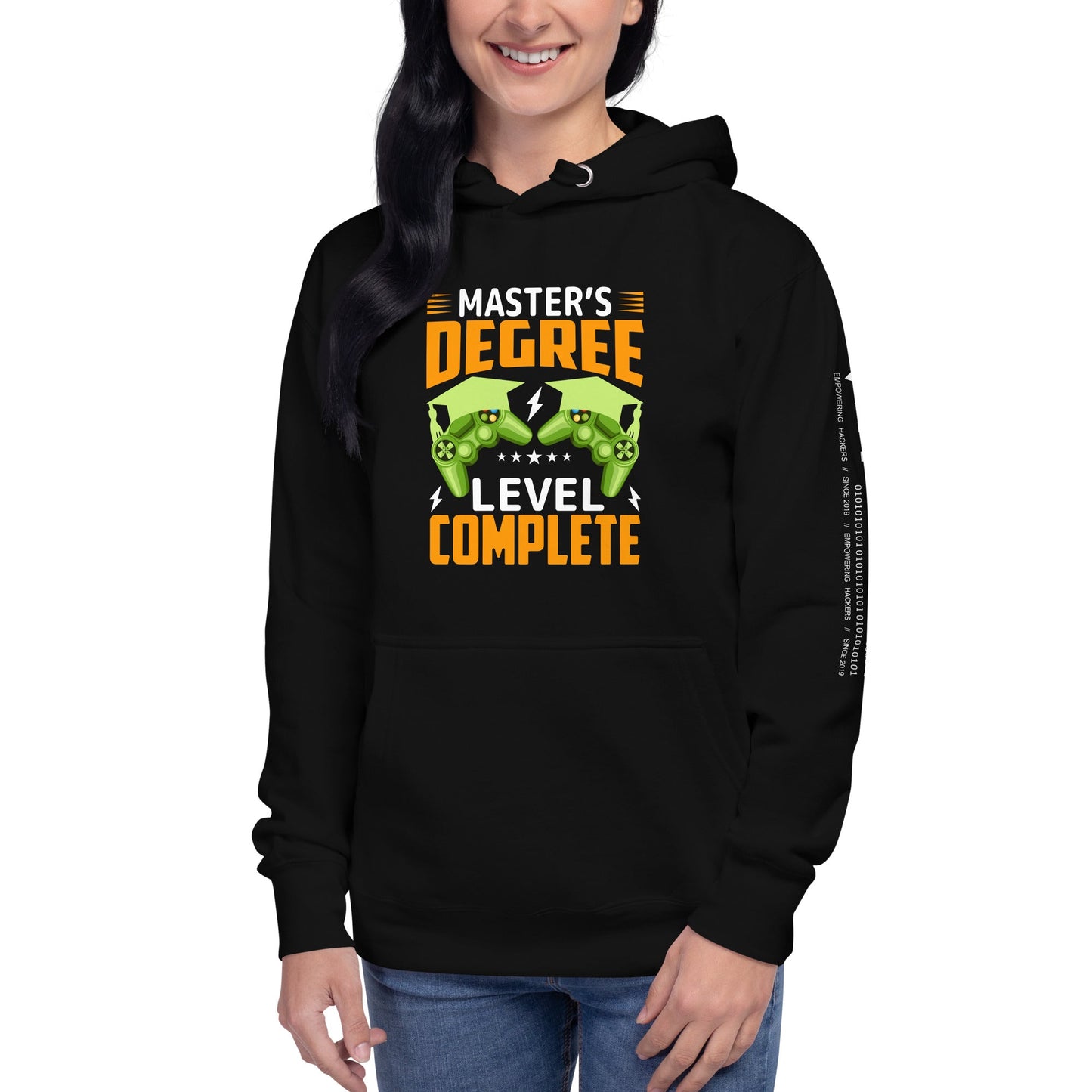 Master's Degree Level Complete - Unisex Hoodie by DarkByteGear
