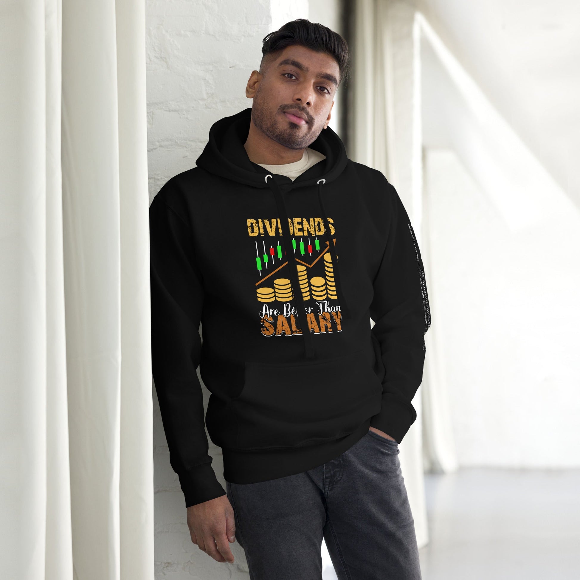 Dividends are Better than Salary - Unisex Hoodie by DarkByteGear